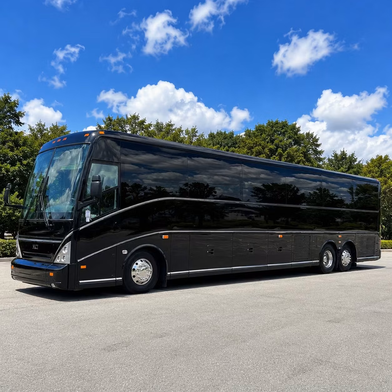 shuttle bus rentals for edmond weddings and receptions