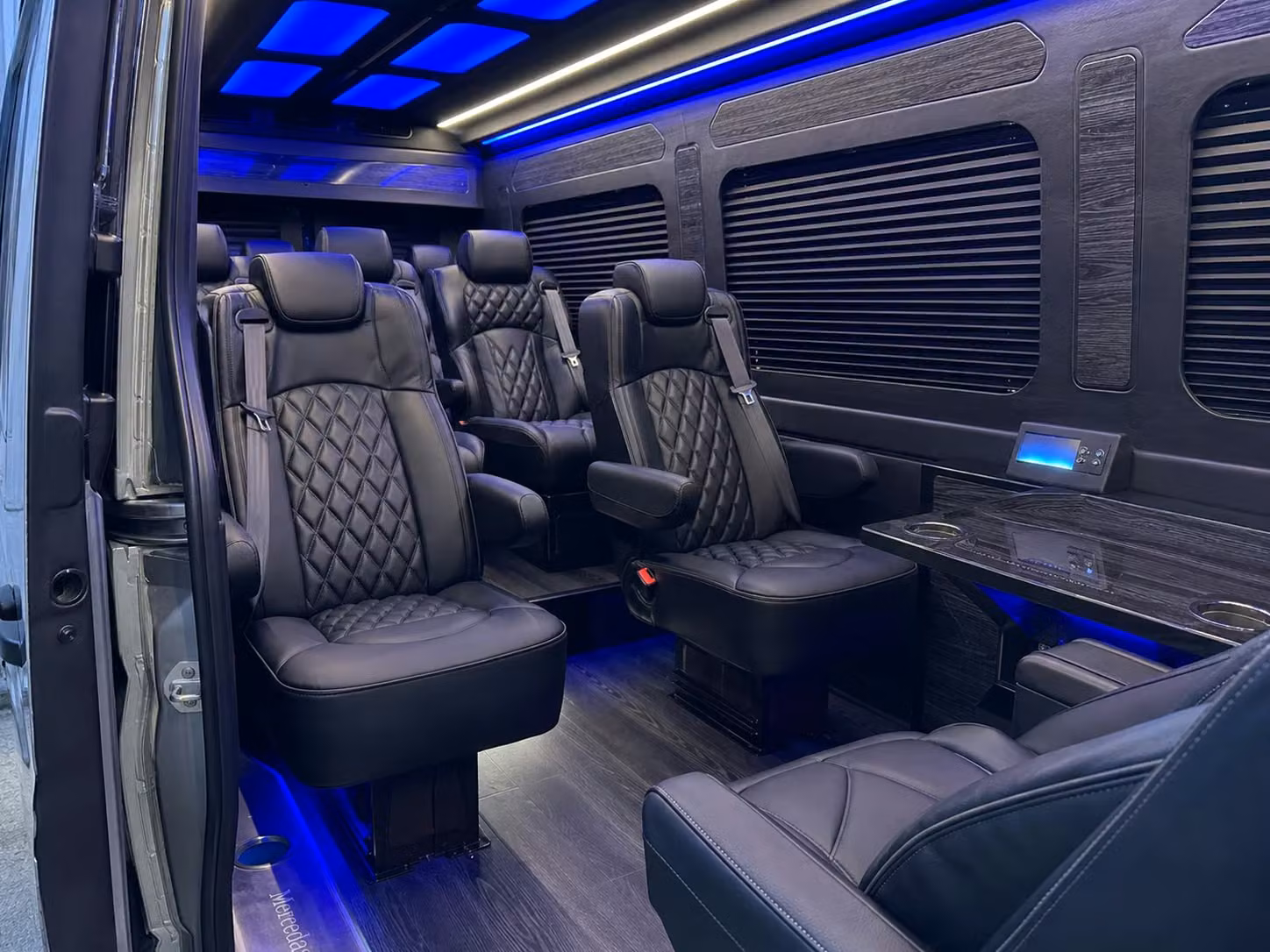 sprinter van transportation for groups and events across edmond