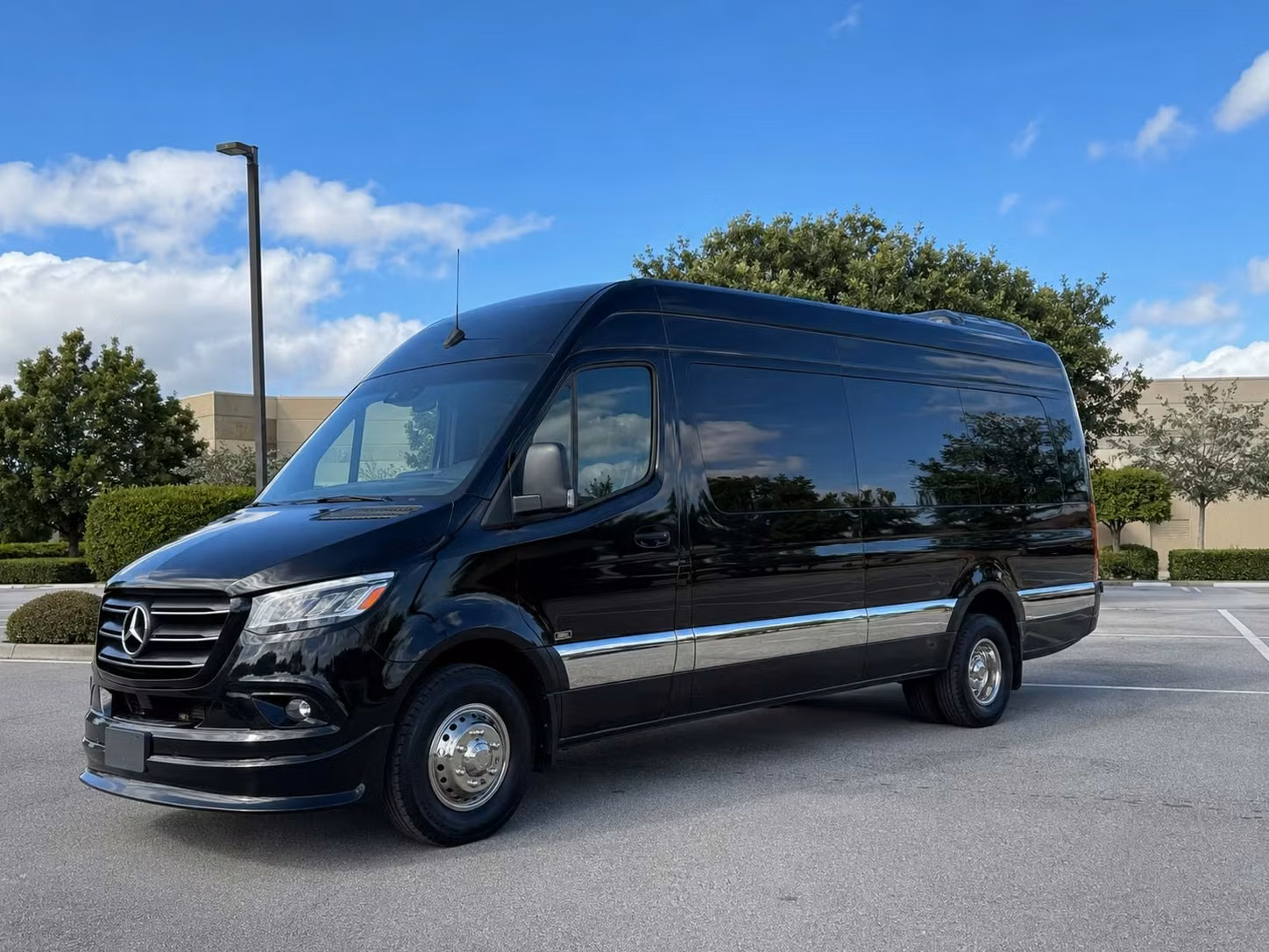 sprinter van with driver